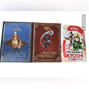 The Avatar book - set of three NEW- one has also a poster included